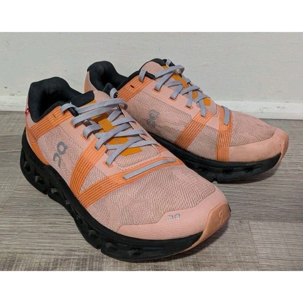 On Cloudgo Shoes Rose Magnet Orange Athletic Women's Sz 8.5 Running On Cloud
